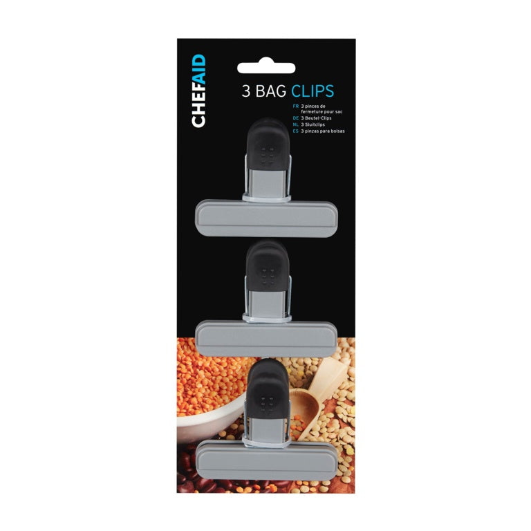 Chef Aid 3 Bag Clips