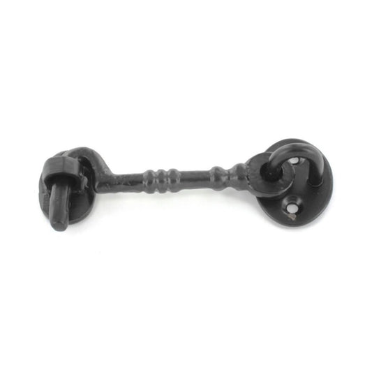 Cabin Hook Cast Black 75Mm      S5139*