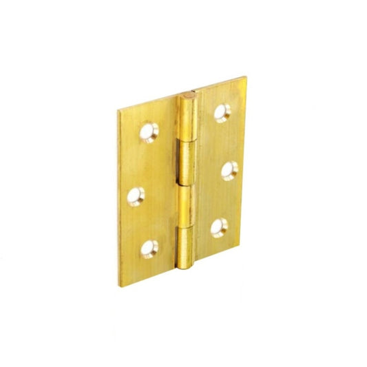 Brass Butt Hinges Self Colour (Pair)