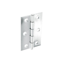 Steel Butt Hinges Polished Chrome Plated (Pair)