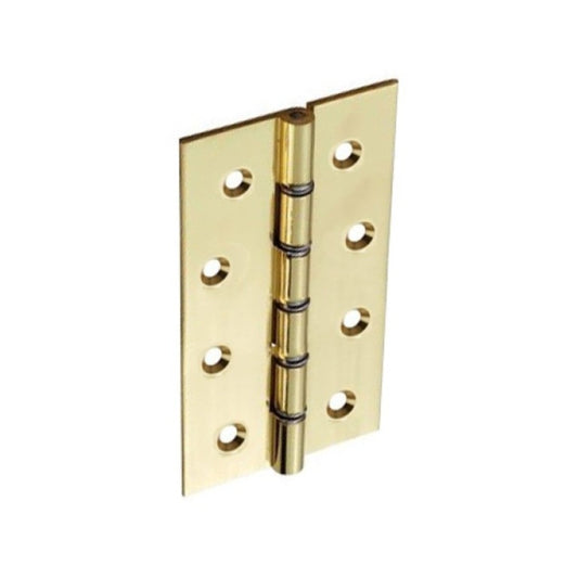 Polished D.S.W. Brass Hinges (Pair)