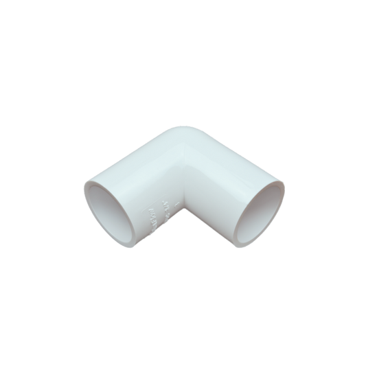 Davant Overflow Knuckle 90 Bend White Pack 10