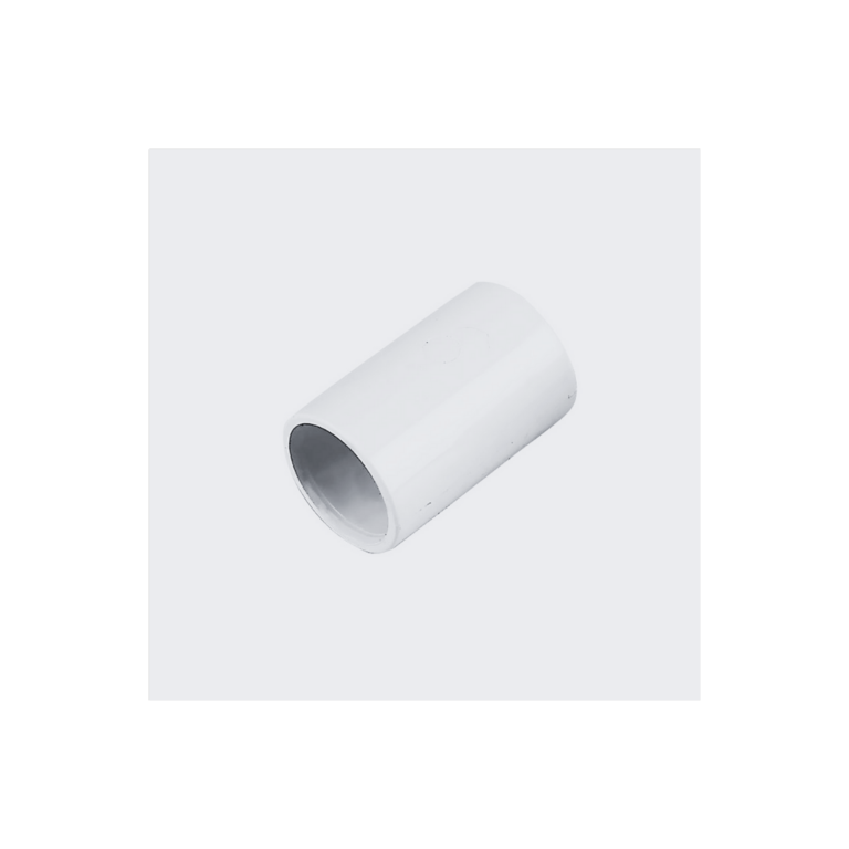 Davant Overflow Straight Connector White Pack 10