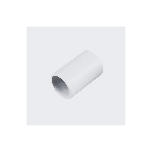 Davant Overflow Straight Connector White Pack 10