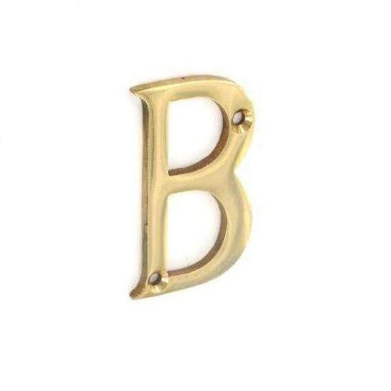 Brass Letter B