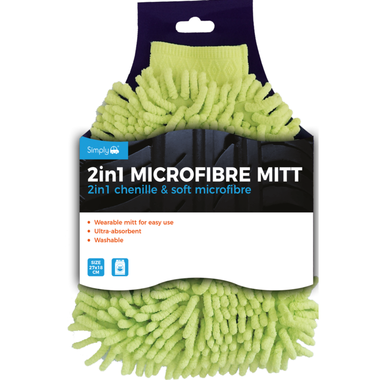 JRP 2 In 1 Microfibre Mitt