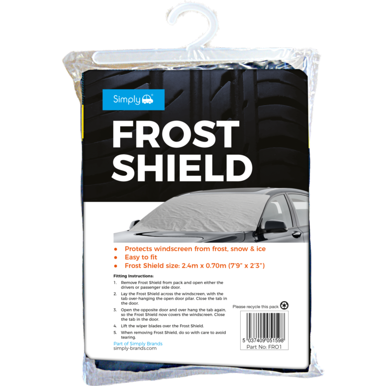 JRP Universal Windscreen Frost Sheild