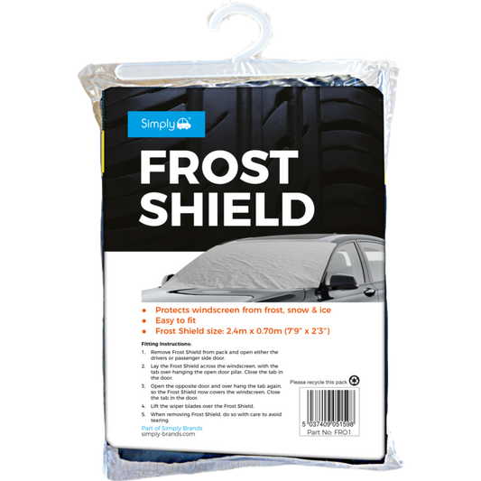 JRP Universal Windscreen Frost Sheild