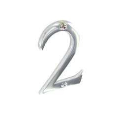 Chrome Numeral 75mm