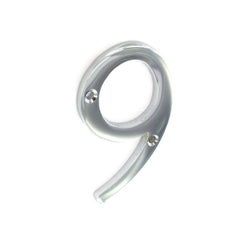 Chrome Numeral 75mm