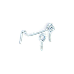 Gate Hooks & Eyes Zinc Plated (2)