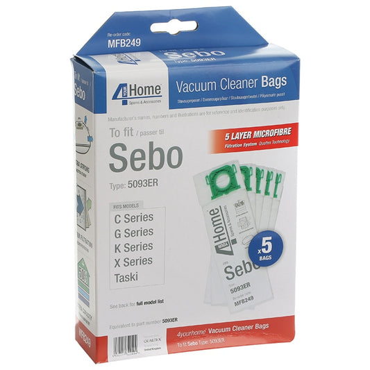 Qualtex Microfibre Bags Sebo Series 5