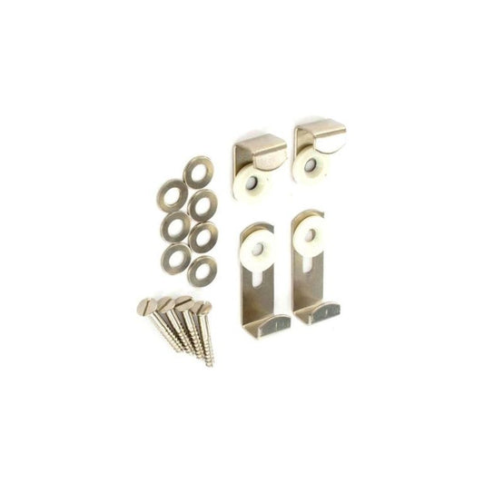 Mirror Brackets Adjustable Nickel Plated