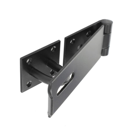 HD Safety Hasp & Staple Black