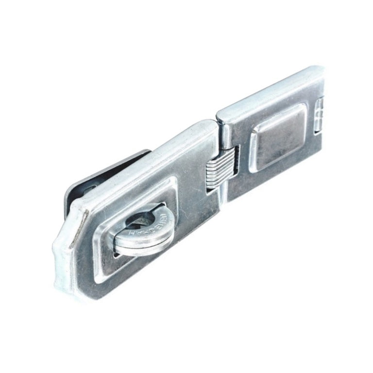 Flexible Hinged Hasp & Staple Zinc Plated