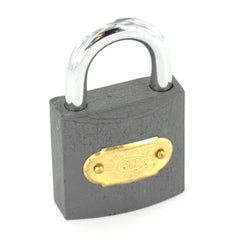 Tricircle Iron Padlock Brass Cylinder