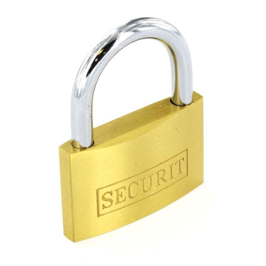 Brass padlock 3 keys