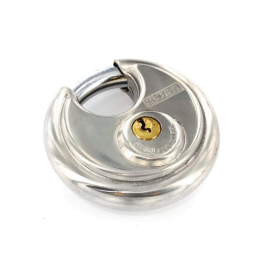 Discus Padlock Stainless Steel