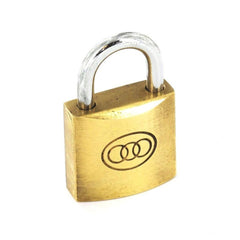 Tricircle Brass Padlock