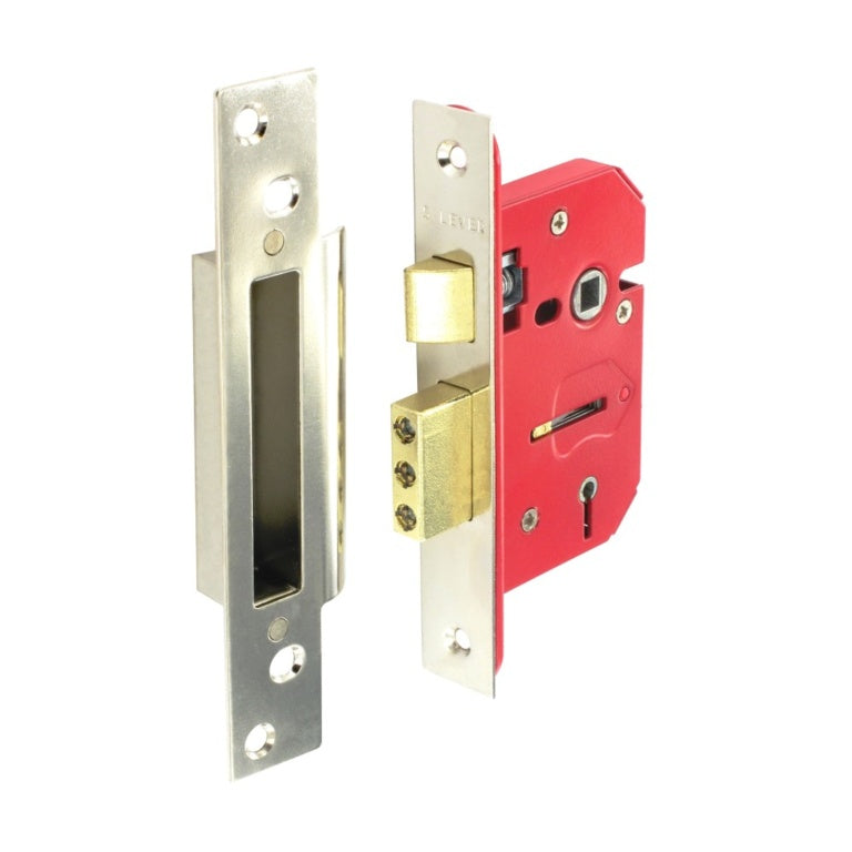 5 Lever Sashlock Brass Plated