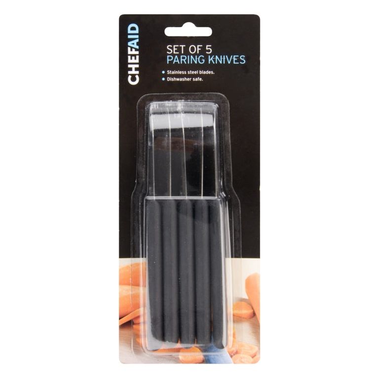 Chef Aid Paring Knives (Set of 5)