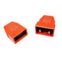 JDS Electricals 10A, 2 Pin Nylon Connector, Orange