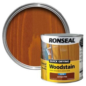 Ronseal Quick Drying Woodstain - Satin