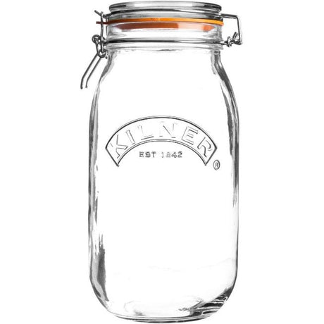 Kilner Clip Top Jar - Round 1.5L