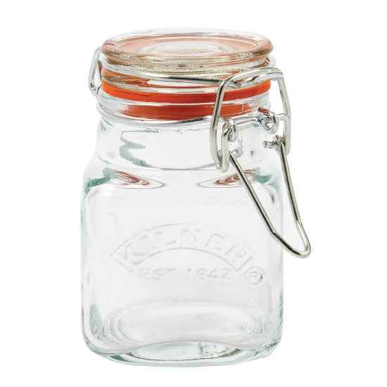 Kilner Clip Top Square Spice Jar 70ml