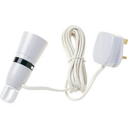 JDS Electricals Switched Bottle Lamp Adaptor, Flex and Plug to BSEN/IEC60598