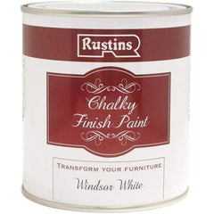 Rustins Chalky Finish 250ml Windsor White
