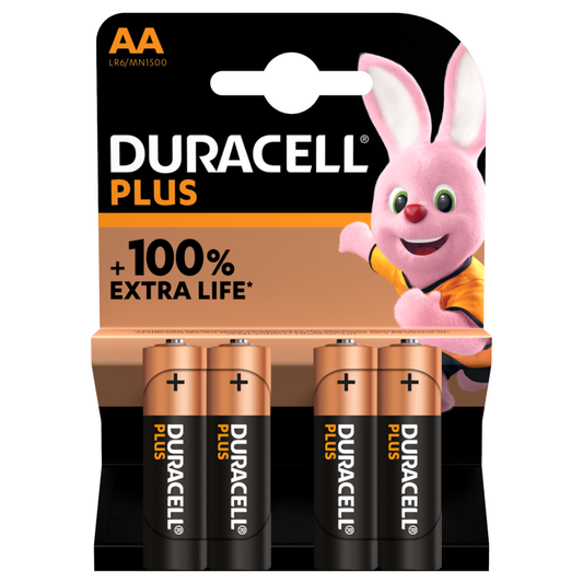 Duracell Plus Power Batteries