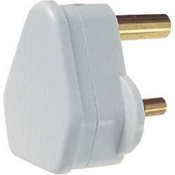 JDS Electricals 5A, 3 Pin Plug to BS546, White