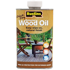 Rustins Exterior Wood Oil 500ml