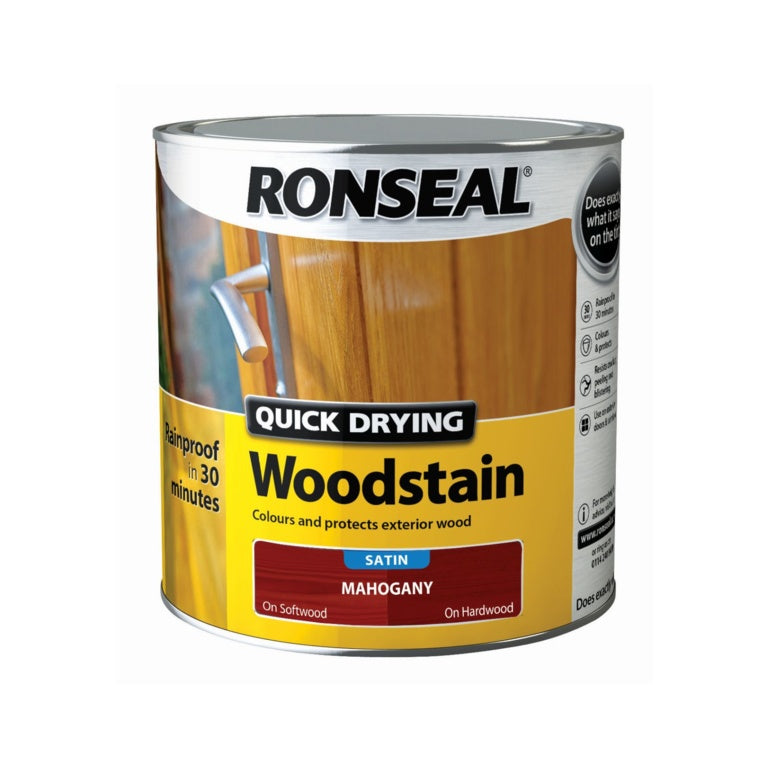 Ronseal Quick Drying Woodstain - Satin