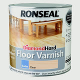 Ronseal Diamond Hard Floor Varnish - Satin