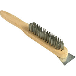 JDS Tools 4 Row Wire Brush & Scraper