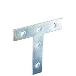 Tee Plates Zinc Plated 75Mm X2       S6729