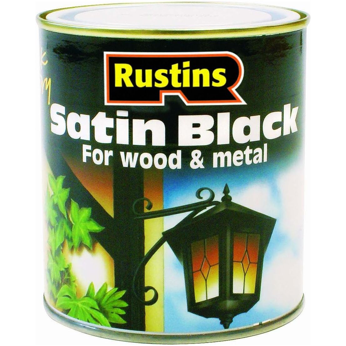 Rustins Quick Dry Satin Black