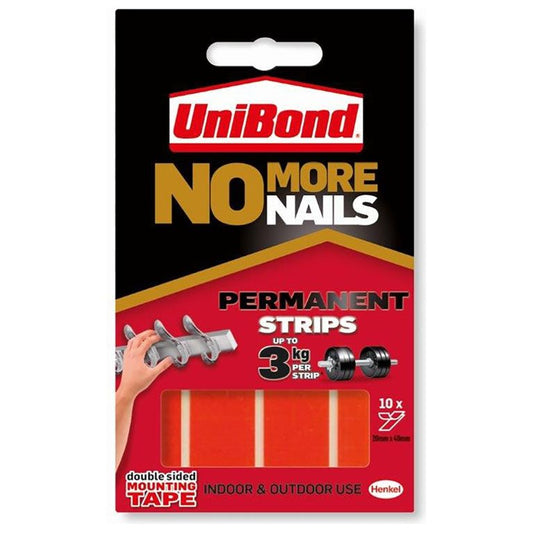 UniBond No More Nails Permanent Strips