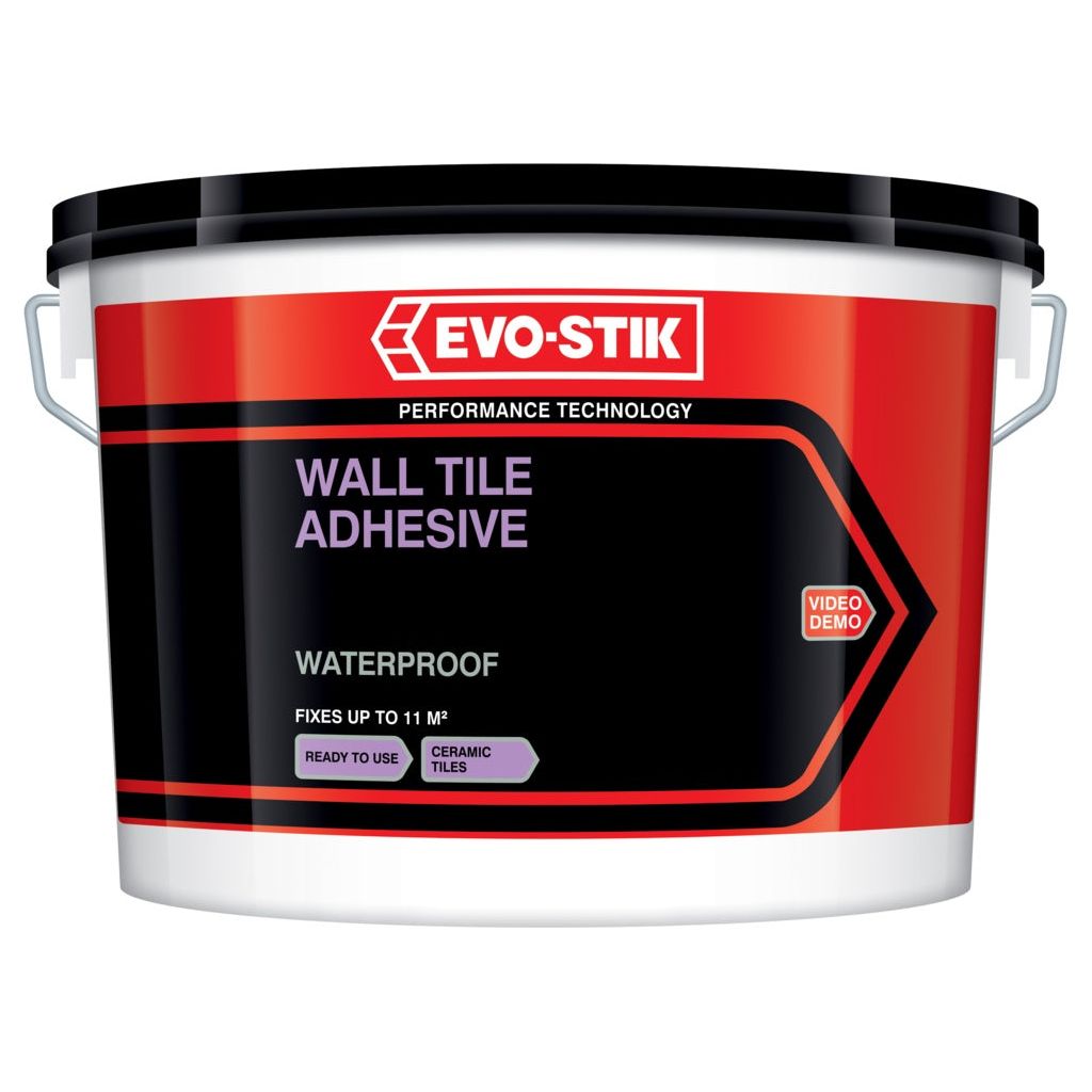 Evo-Stik Waterproof Wall Tile Adhesive for Ceramic Tiles