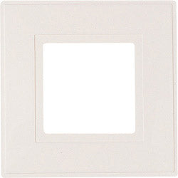 JDS Electricals White Finger Plates for Flush Wall Switches