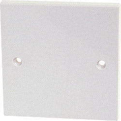 JDS Electricals Single Plastic Blanking Plate to BS5733