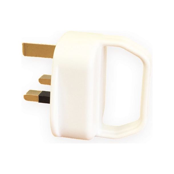 JDS Electricals 13A Pull Plug to BS1363 White