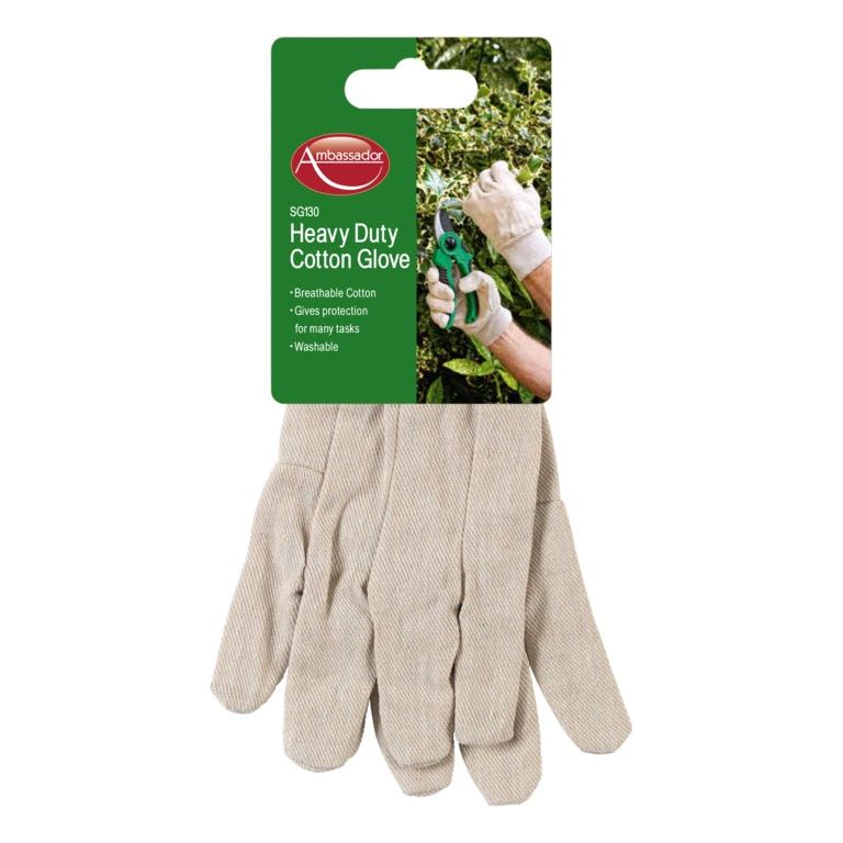 JDS Garden Heavy Duty Cotton Glove