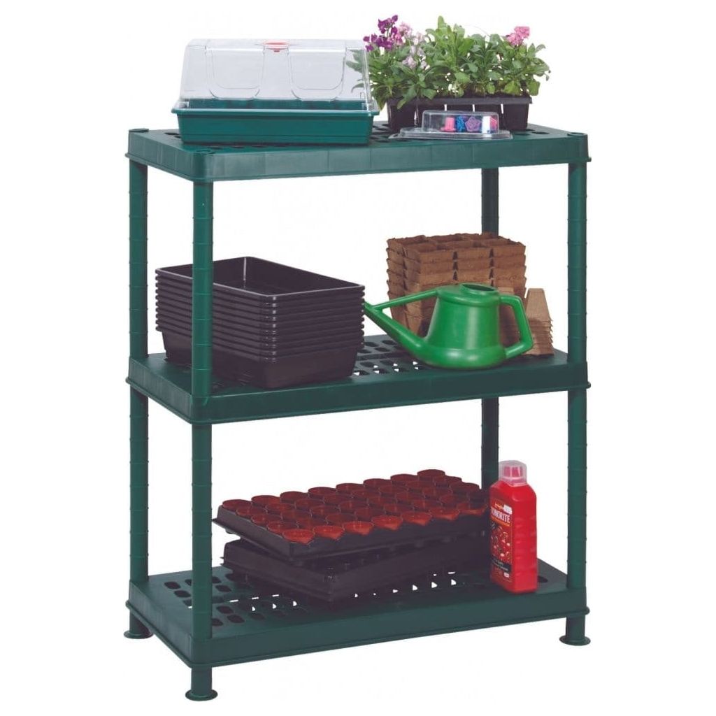 Garland Greenhouse 3 Shelf Unit Ventilated 80cm