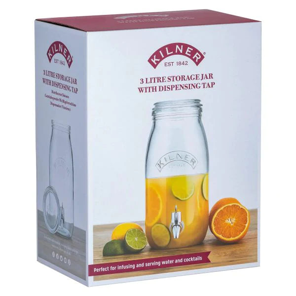 Buy Kilner Drinks Dispenser 3 Litre In Gift Box From JDS DIY