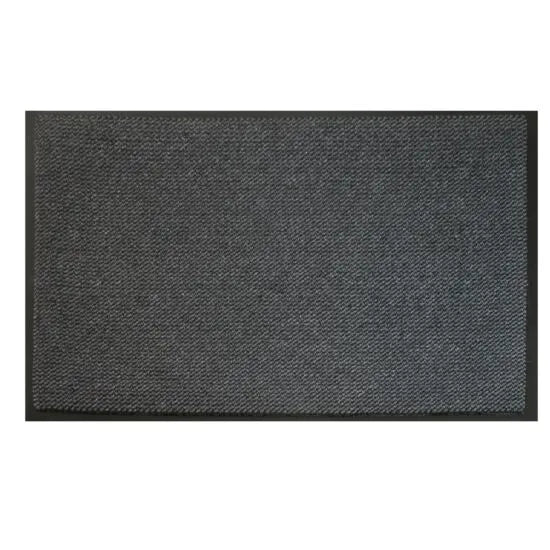 JVL Heavy Duty Door Floor Mat, (Grey) 40 x 60