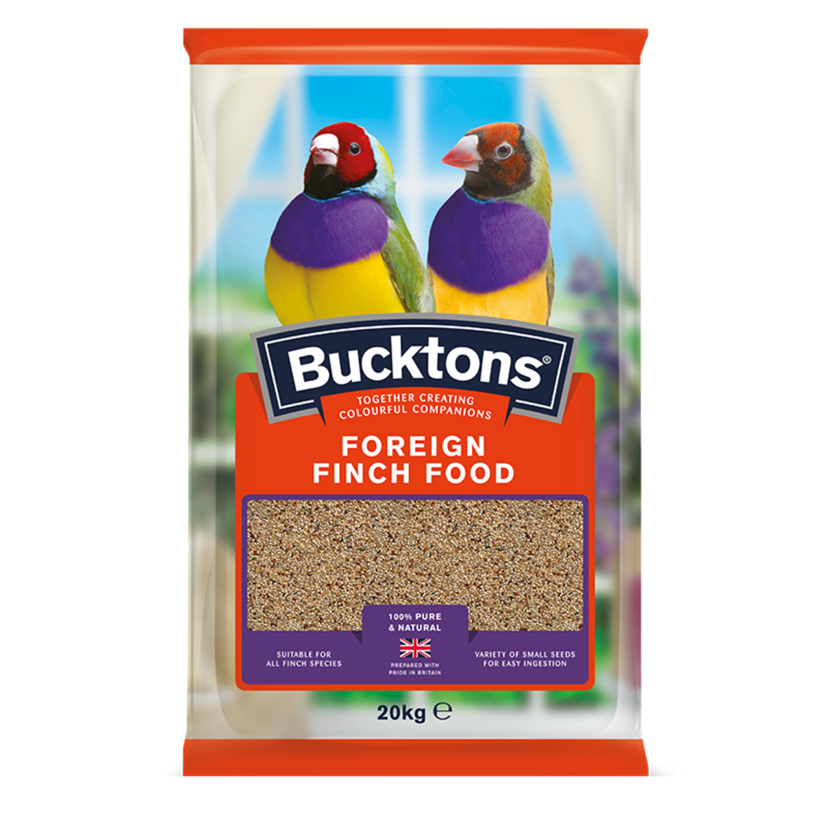 Bucktons Foreign Finch - 20kg