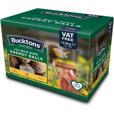 Buy Bucktons Fat/Energy/Suet Balls, Pack of 150 From JDS DIY